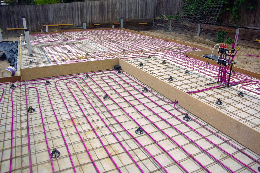 Hydronic Underfloor Heating Hydronische Vloerverwarming