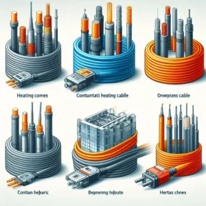 constant wattage heating cable