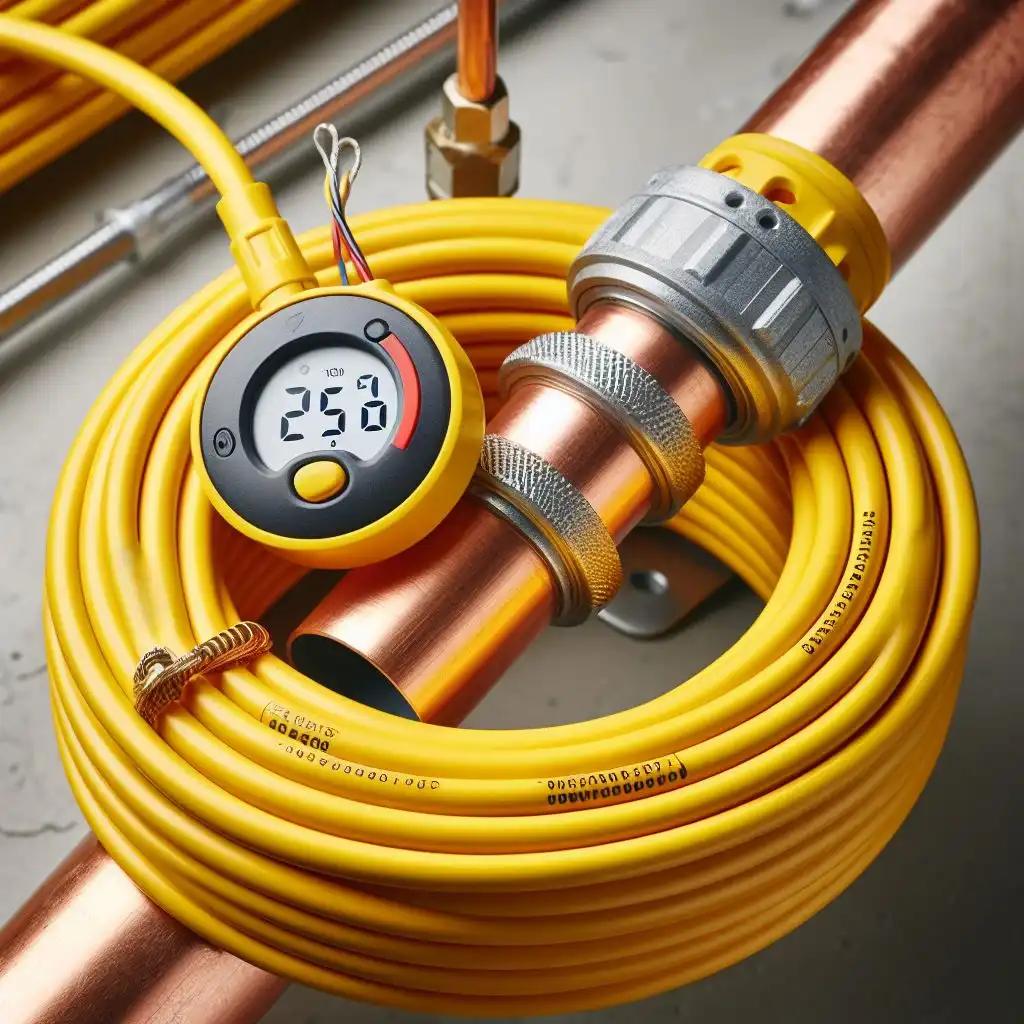 Heating Cable with Inactive Copper